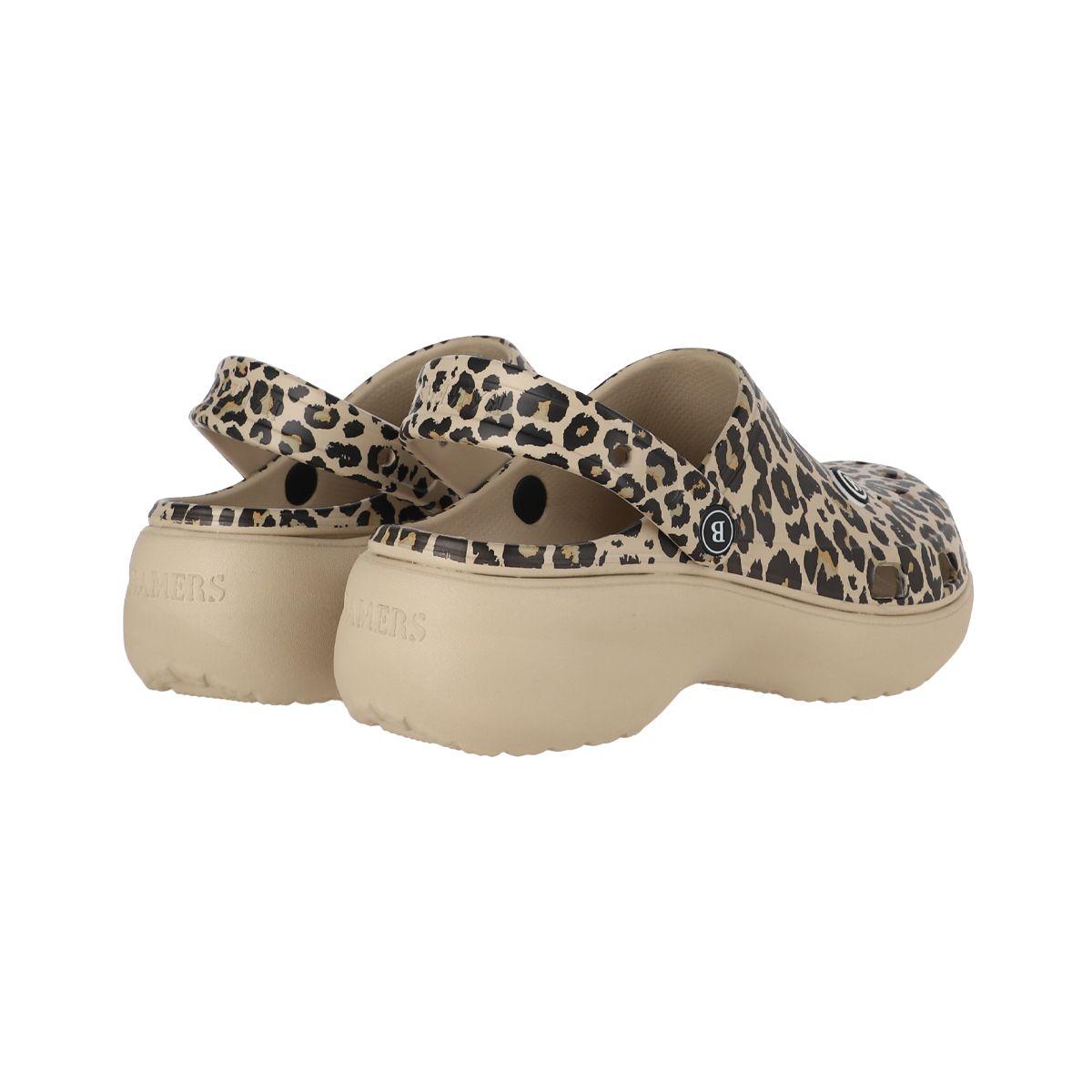 Zuecos Mujer Air Mid con Plataforma Bamers Animal Print-5