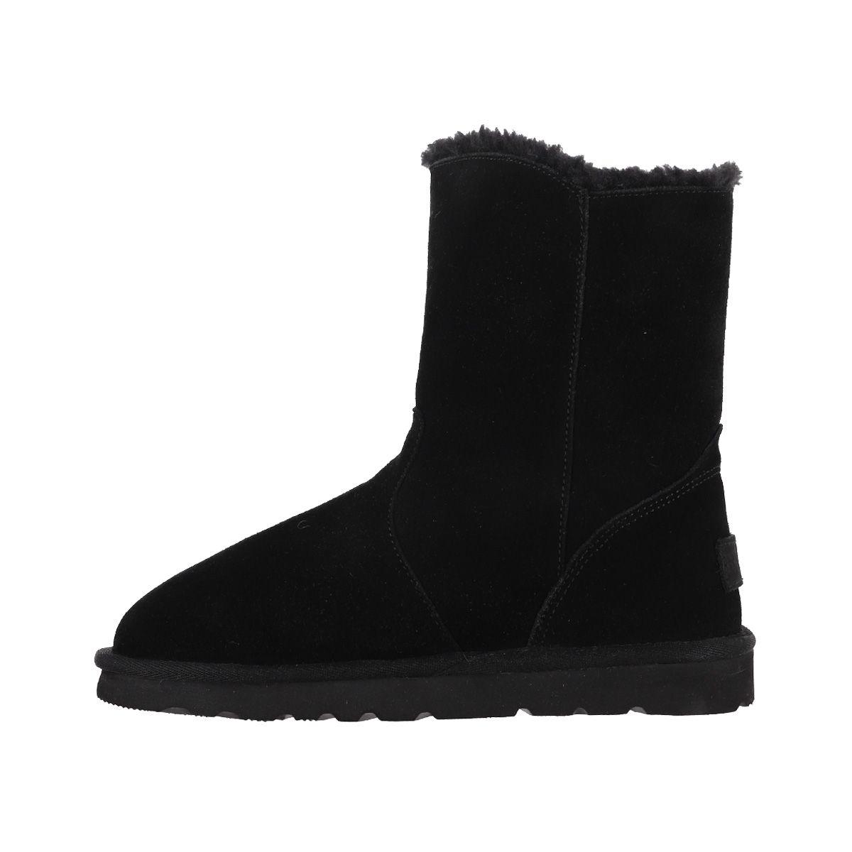 Bota Mujer Bamers Blast Strap Cuero II Negro-1
