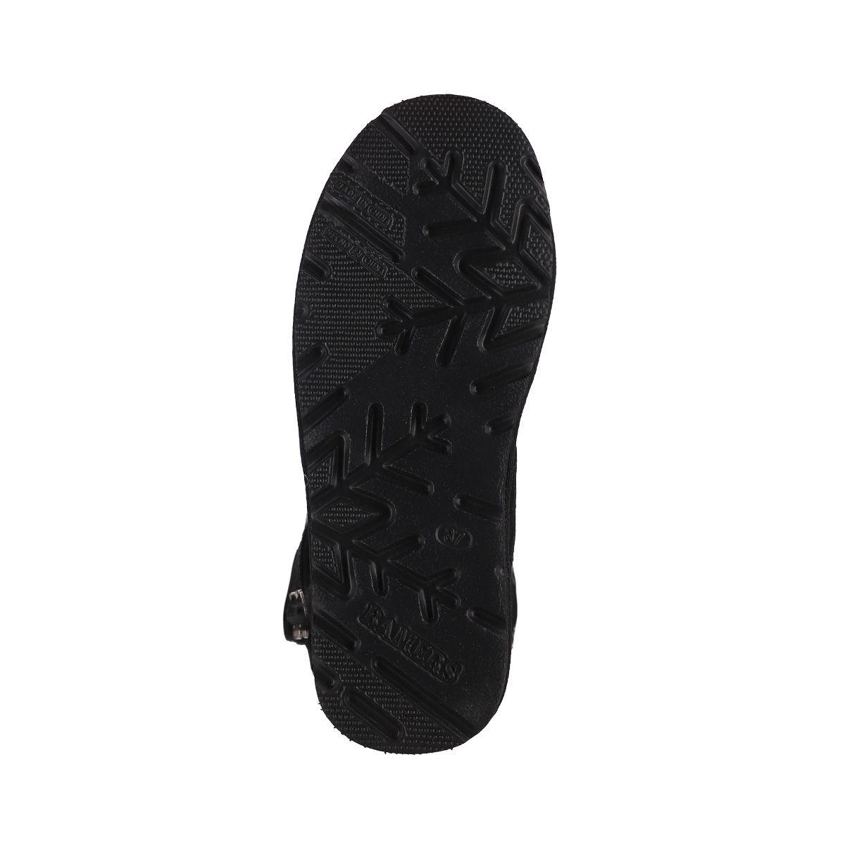 Bota Mujer Bamers Blast Strap Cuero II Negro-3