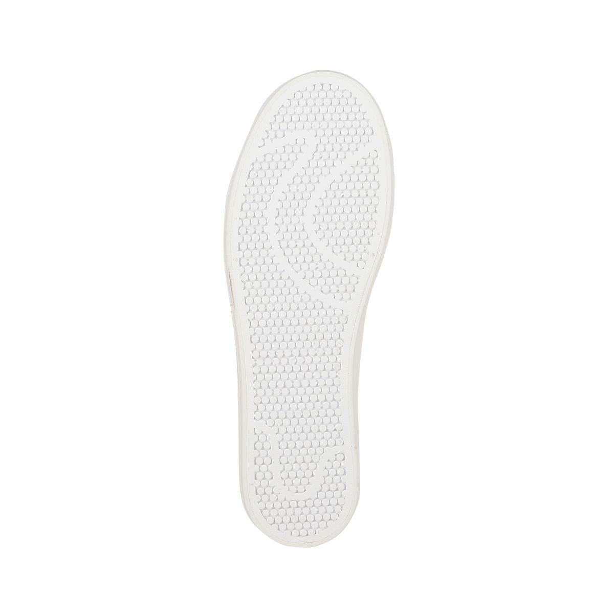 Zapatillas Mujer con Plataforma New Canvas III Bamers Blanco-3