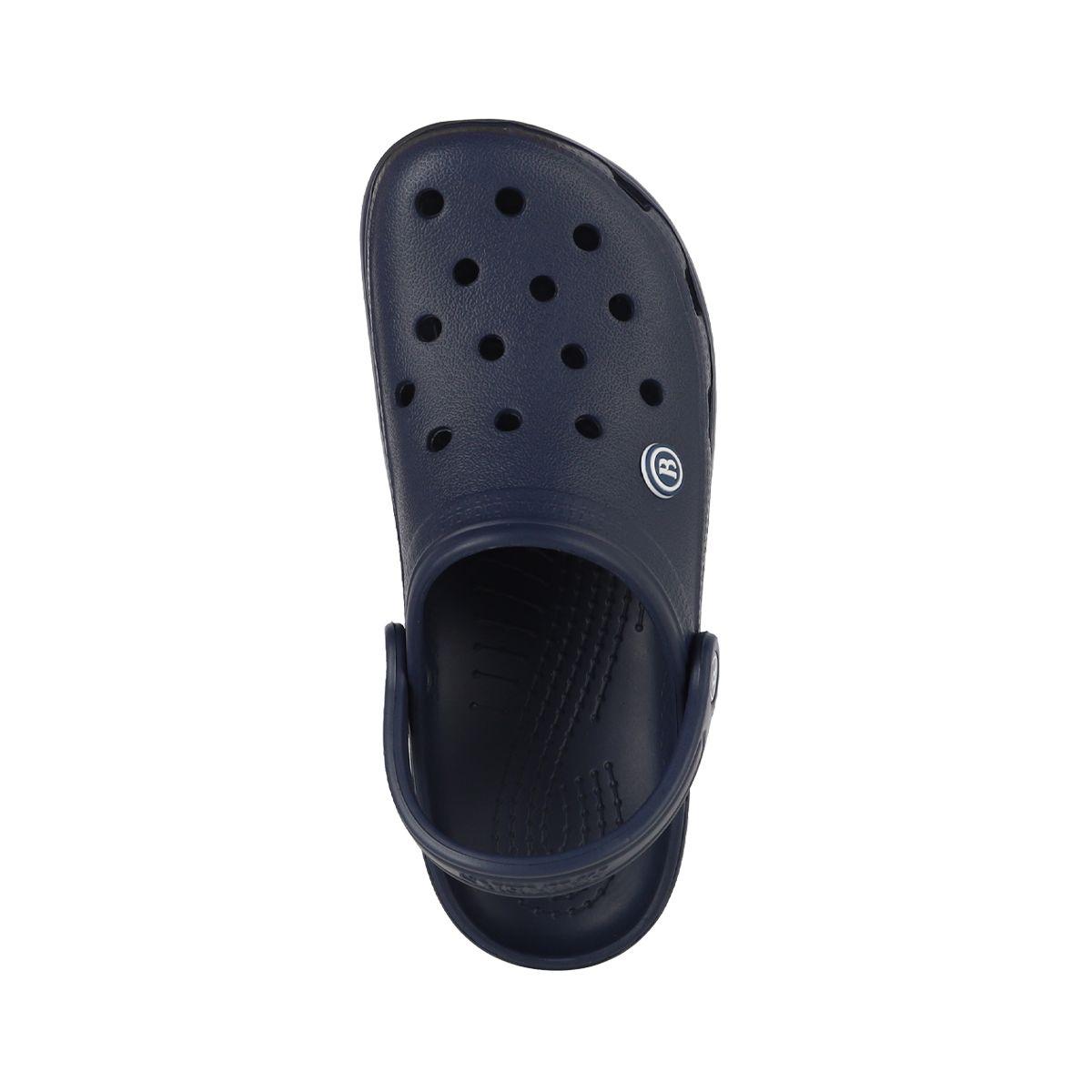 Zuecos Mujer Air Bamers Estampado Azul-2