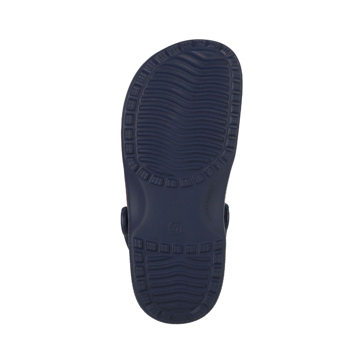Zuecos Mujer Air Bamers Estampado Azul-3