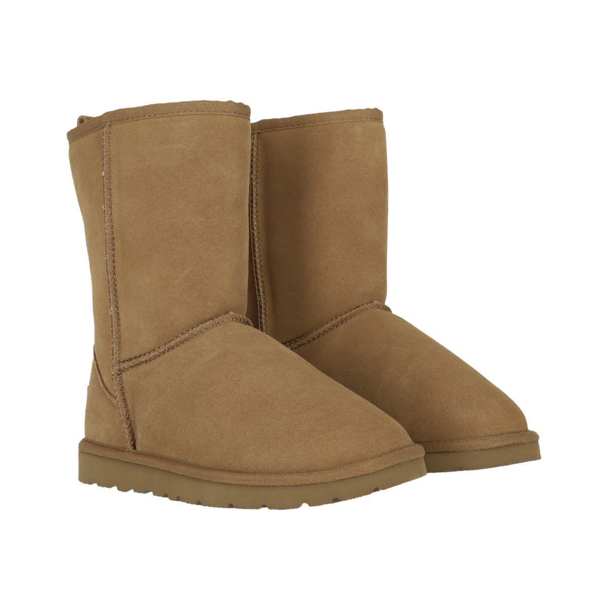 Botas Mujer Beige Bamers Blast Cuero-2