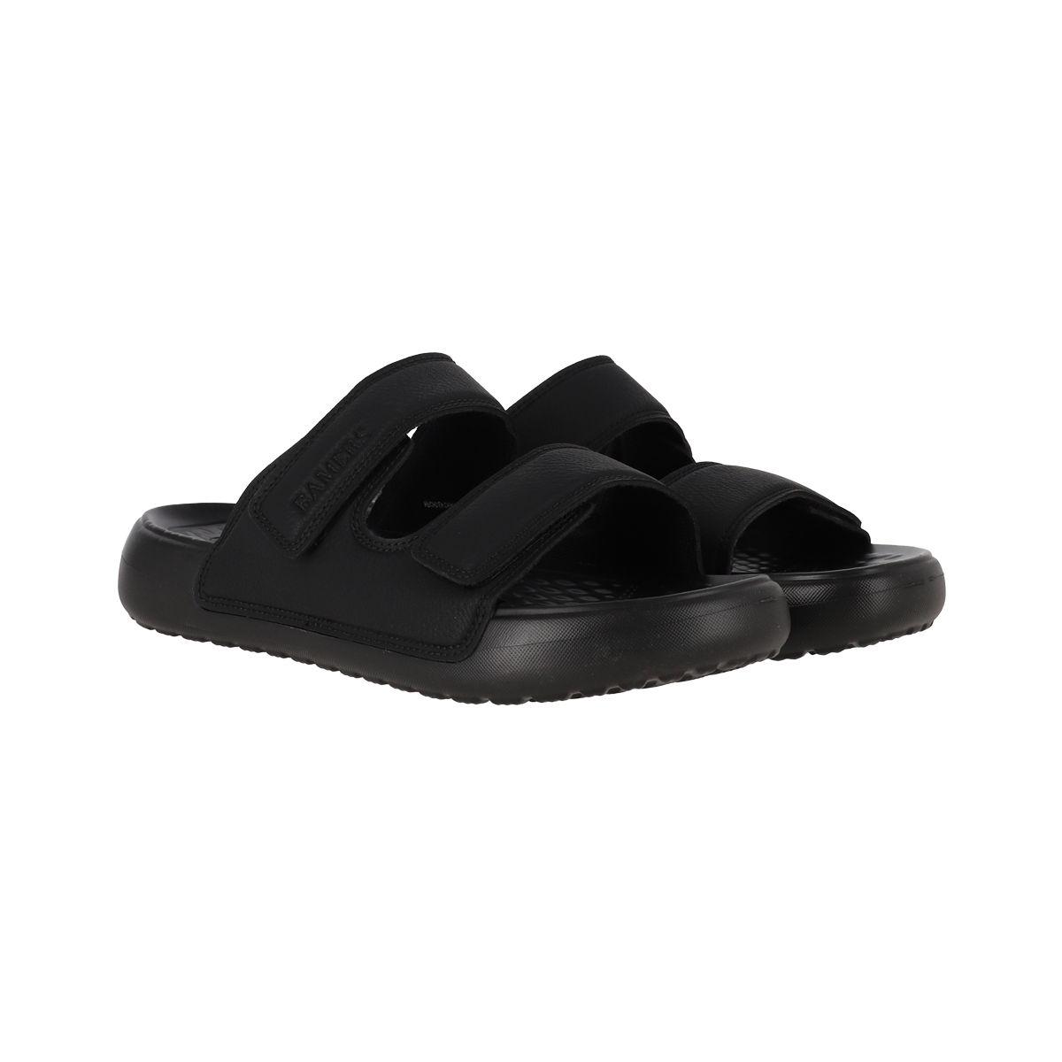 Sandalias Hombre con Velcro Kend Bamers Negras-2