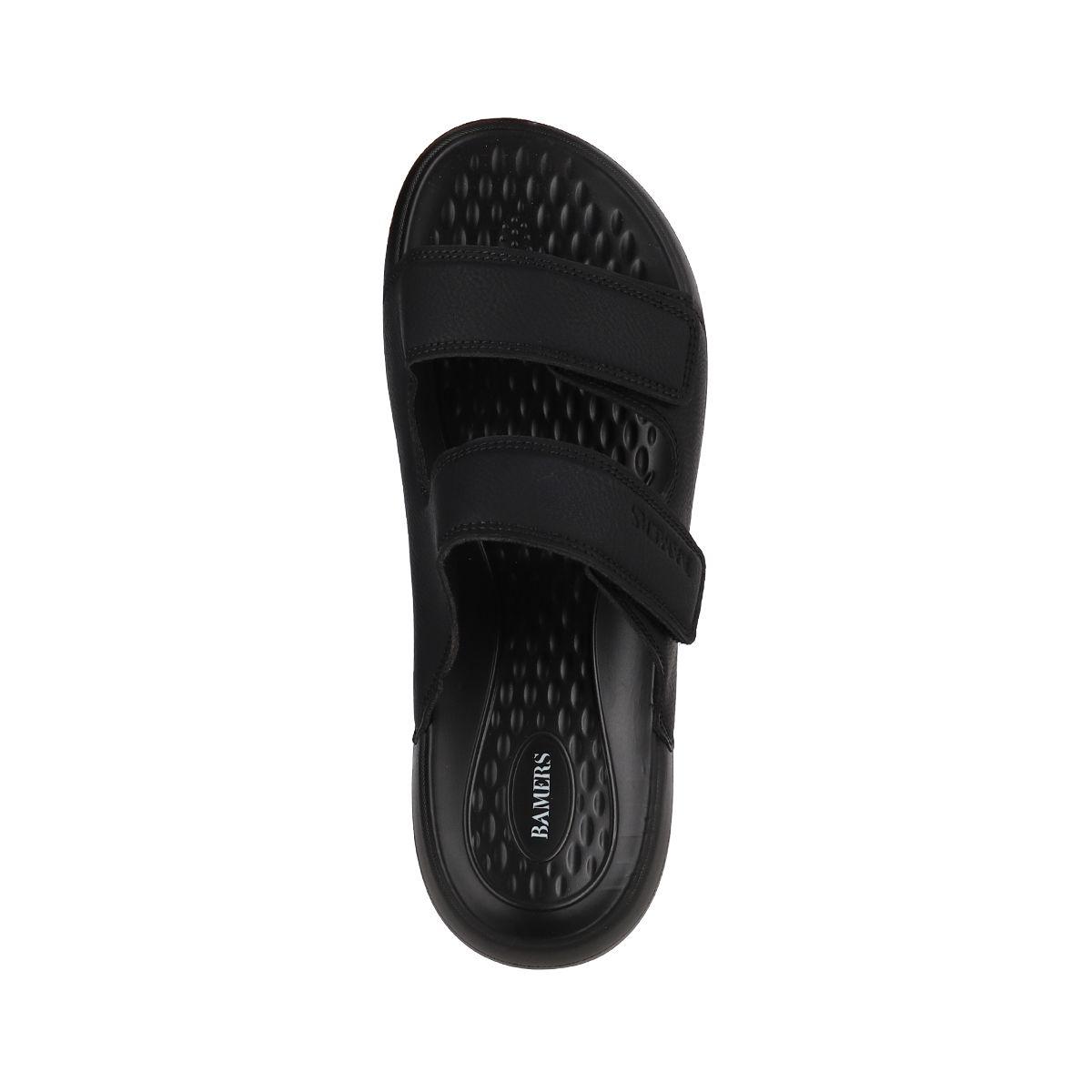 Sandalias Hombre con Velcro Kend Bamers Negras-4