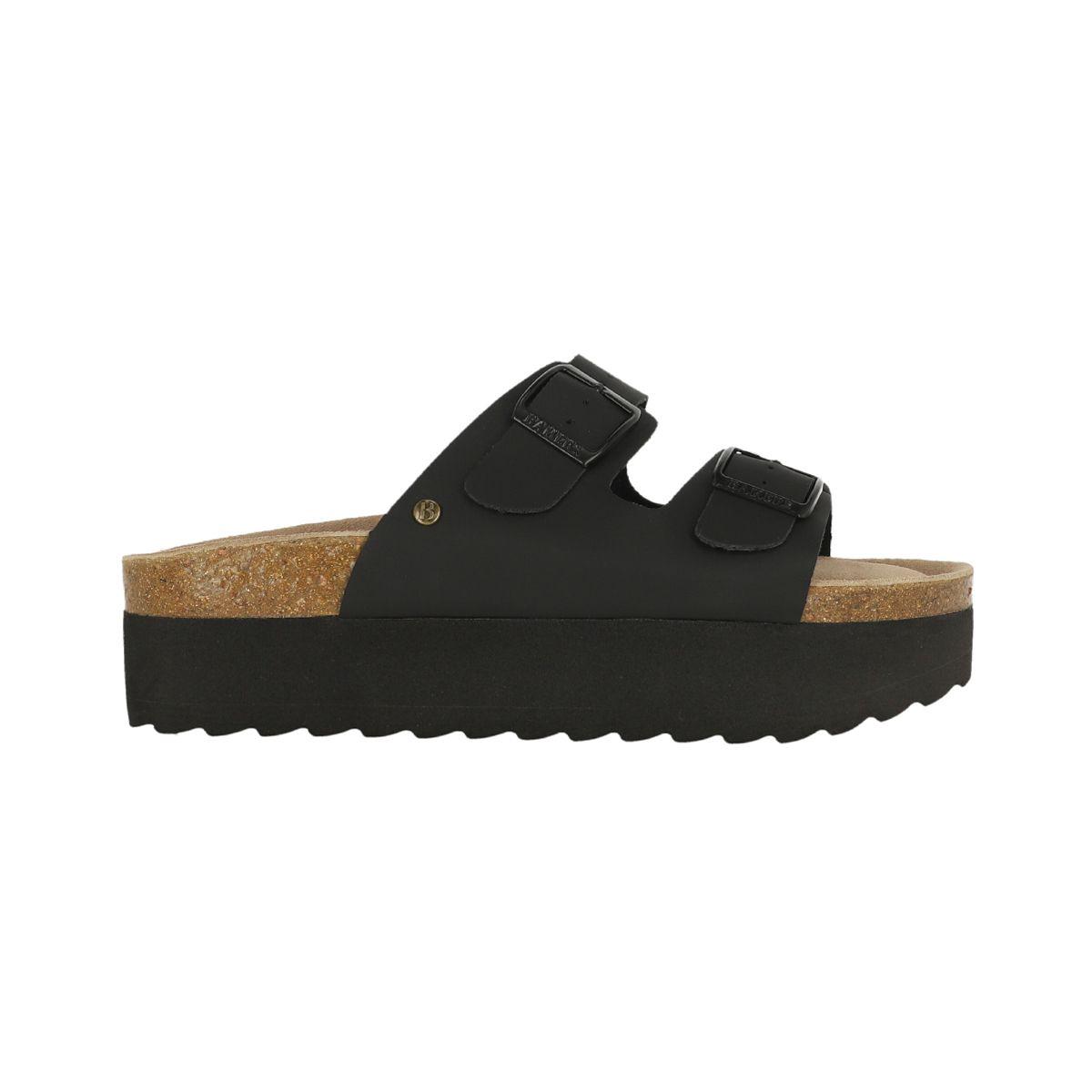 Sandalia Bamers Kend High Mujer Negro-0