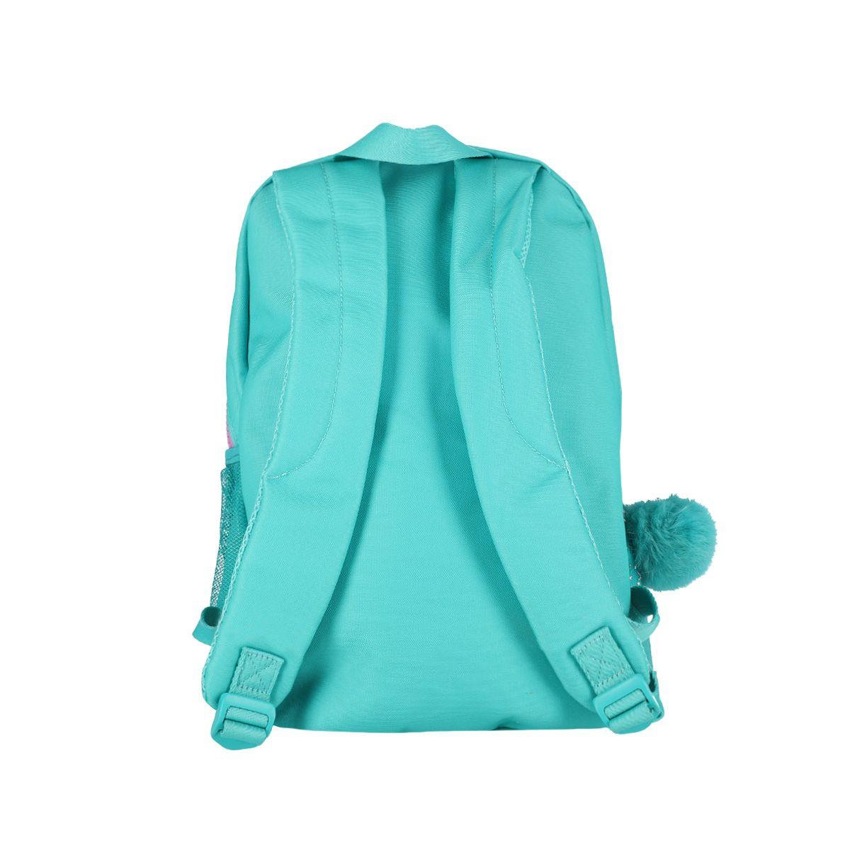 Mochila  Bamers Gato Turquesa-2