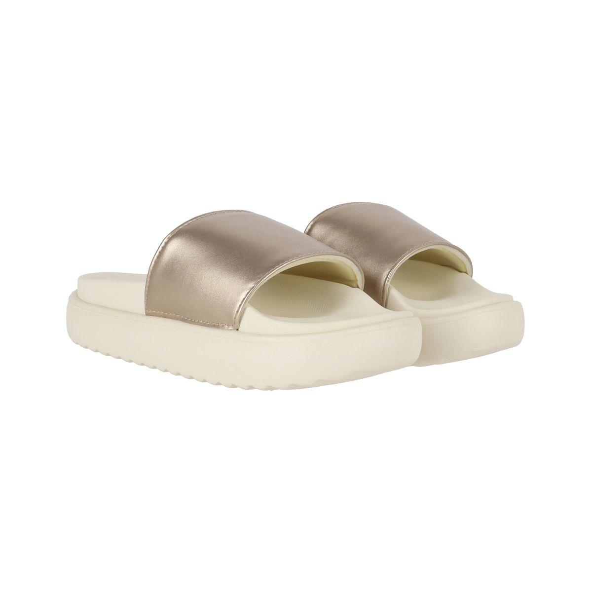 Sandalias Mujer con Plataforma Lantana High Bamers Doradas-2