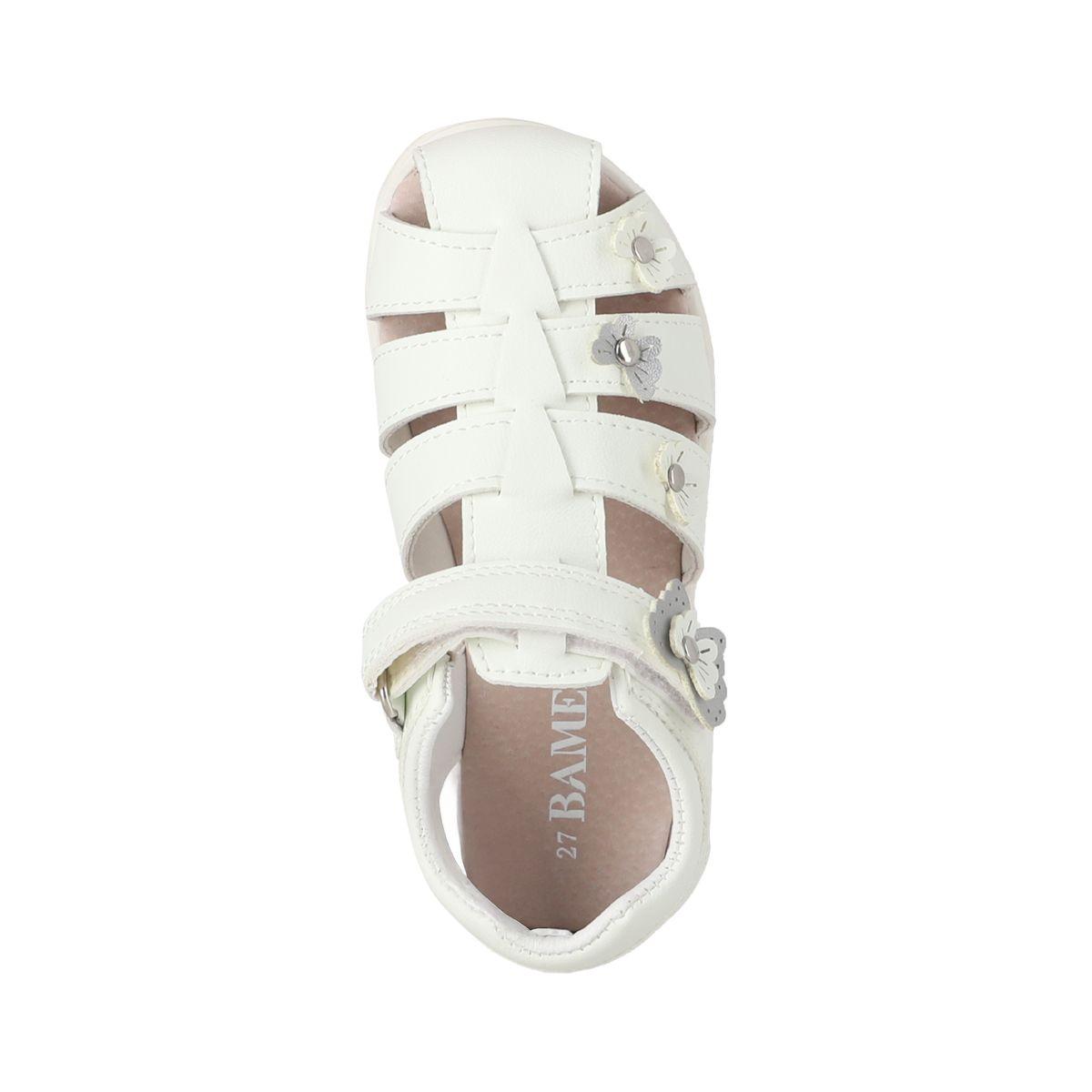Sandalias Niñas Bamers Adela Blancas-2