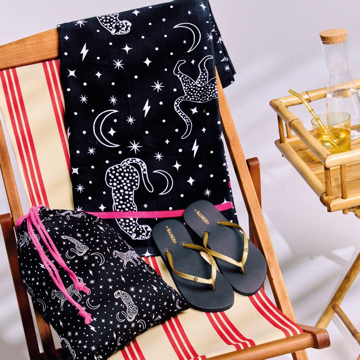 Pack de Playa Mujer Bamers Negro-5