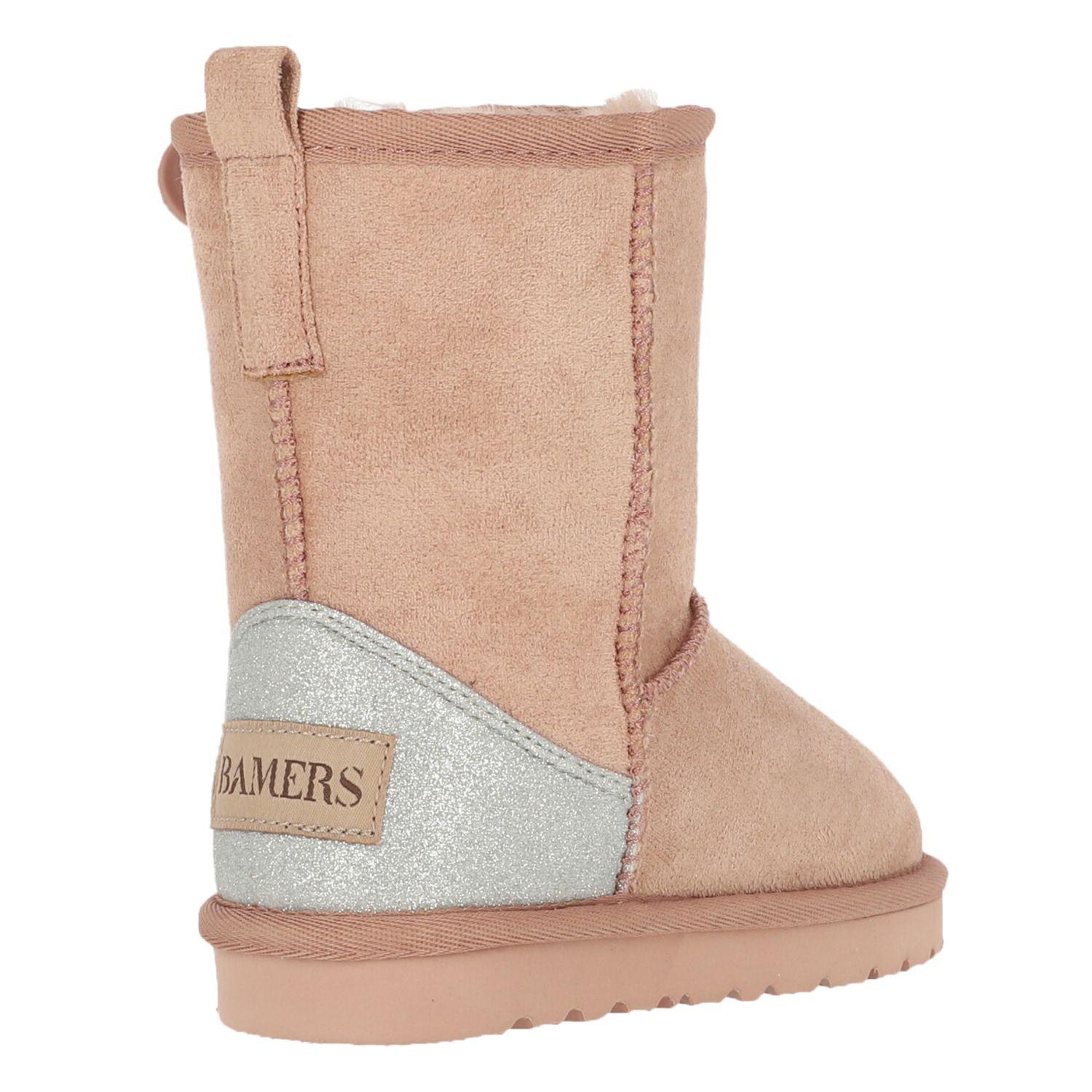 Bota Bamers Blast Fibra Niña Rosa-2