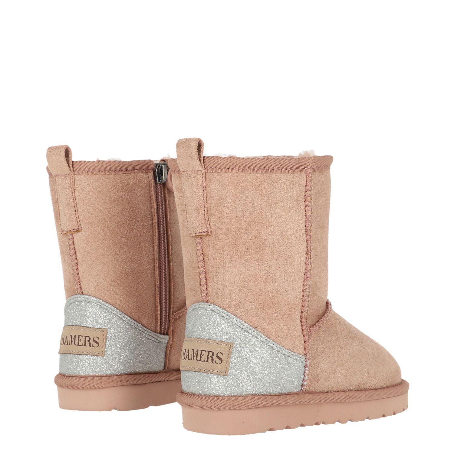 Bota Bamers Blast Fibra Niña Rosa-4