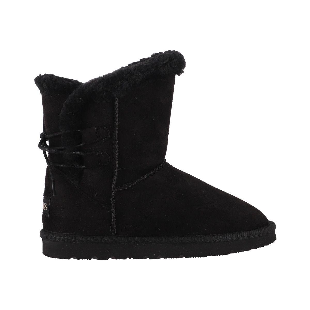 Botas  Niñas Bamers  Dominica Fiber Negro-0