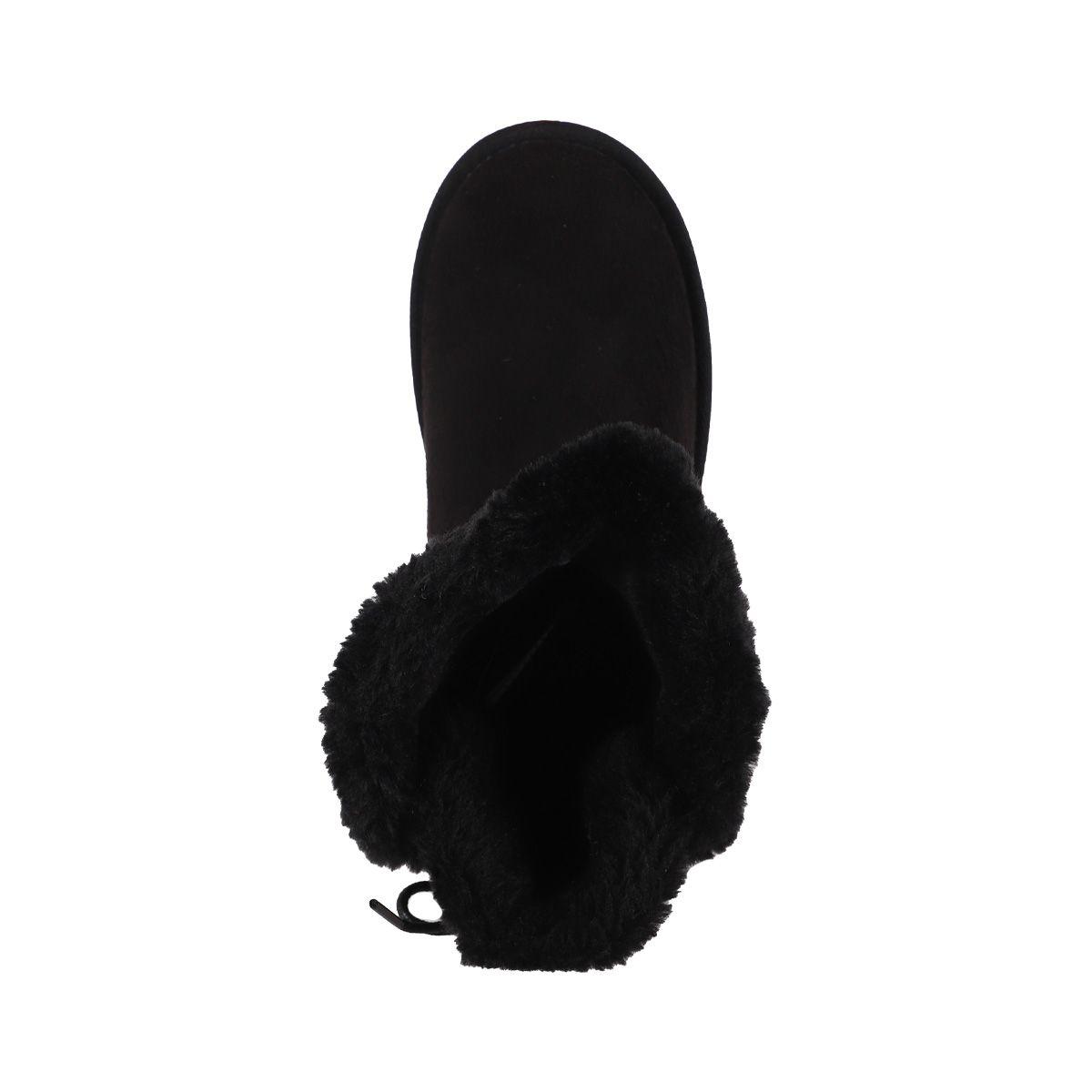 Botas  Niñas Bamers  Dominica Fiber Negro-2