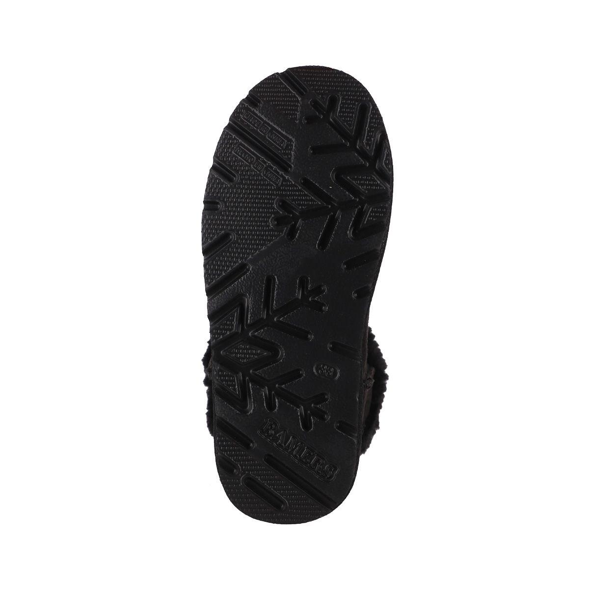Botas  Niñas Bamers  Dominica Fiber Negro-3