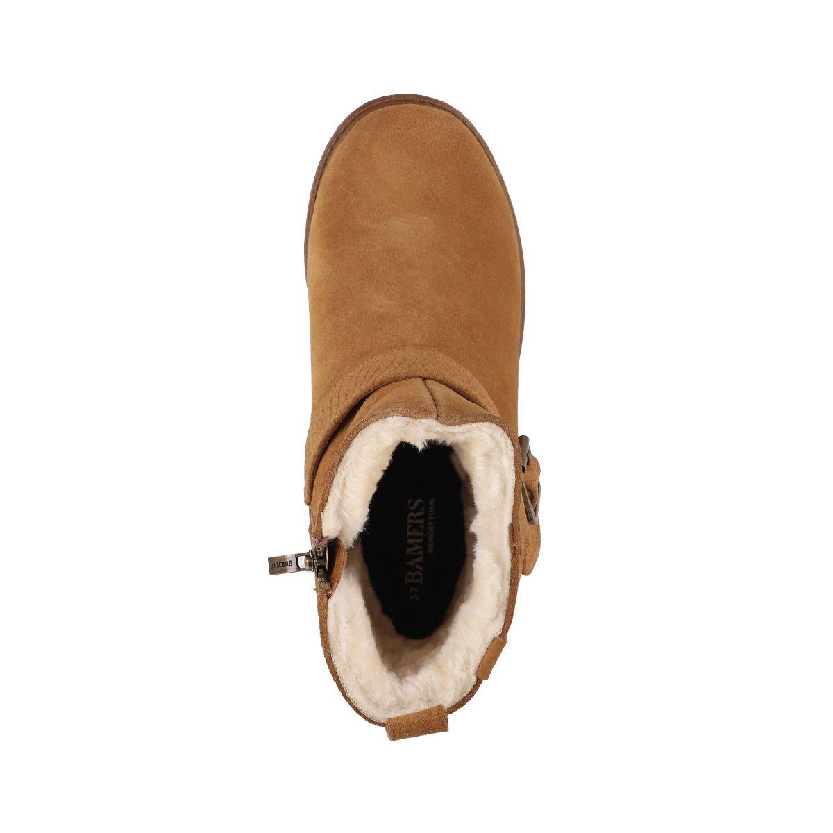 Botines Cuero Mujer Bamers  Charme Heel II Caramelo-2