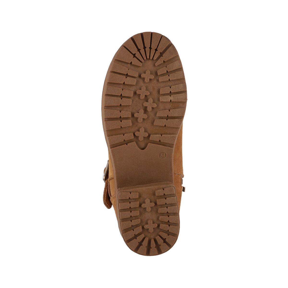Botines Cuero Mujer Bamers  Charme Heel II Caramelo-3