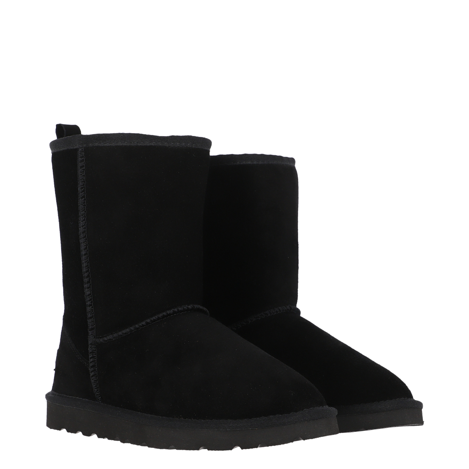 Bota Bamers Blast Classic Leather Mujer Black-2