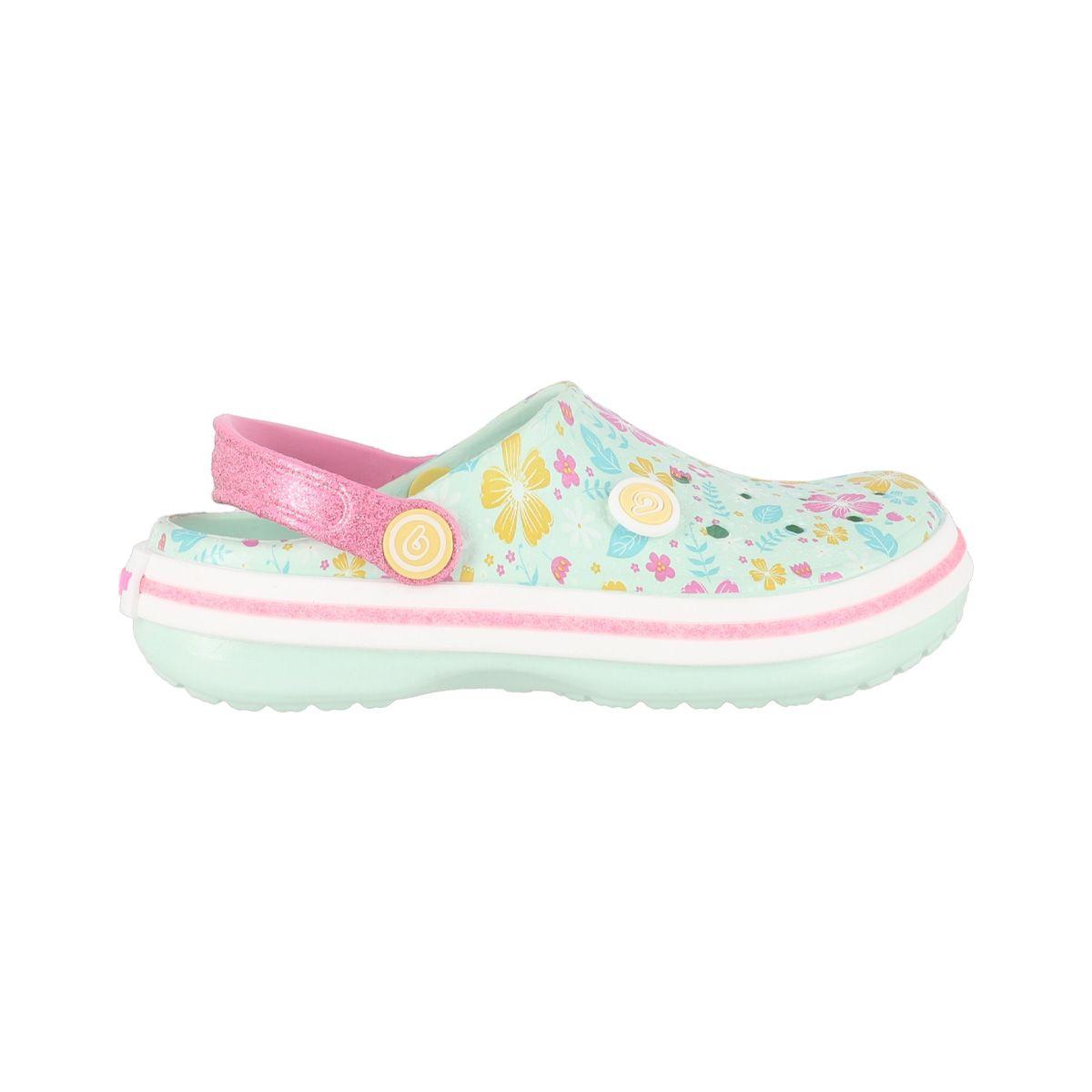 Zuecos Niños Airline Bamers Estampado Celeste-0