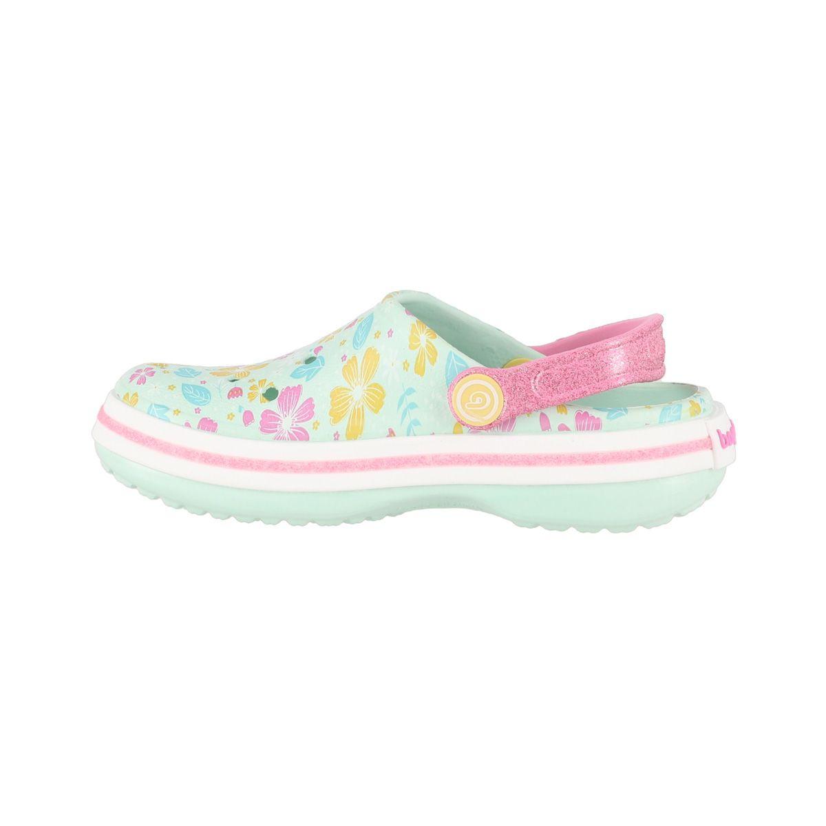 Zuecos Niños Airline Bamers Estampado Celeste-1