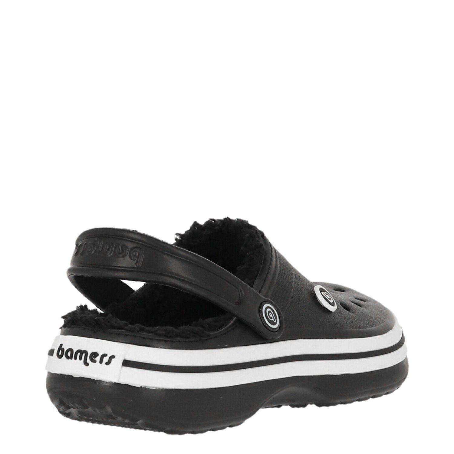 Zueco Negro Bamers Refugio Line Mujer-2