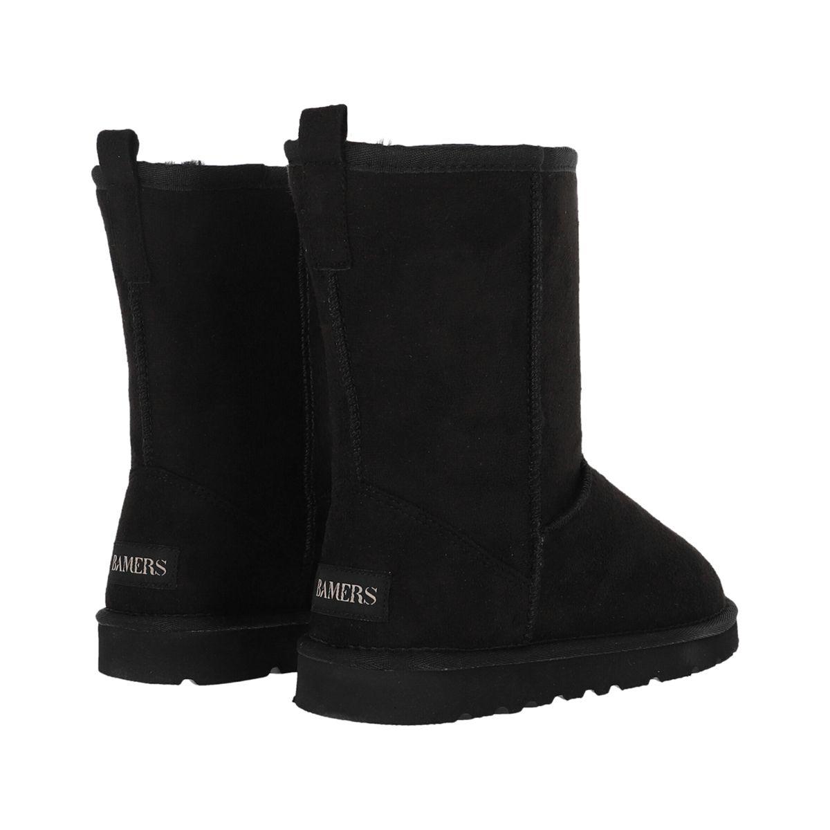Bota Bamers Blast Classic Fibra Mujer Negro-3
