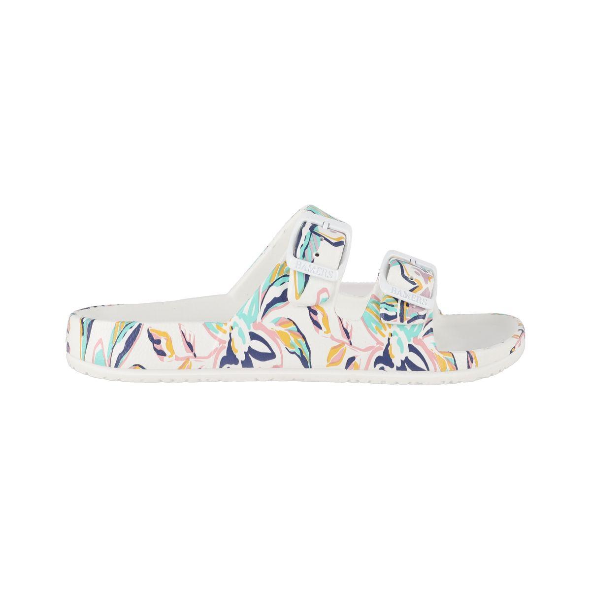 Sandalias Mujer Kend Vegan Bamers Blanco Print-0