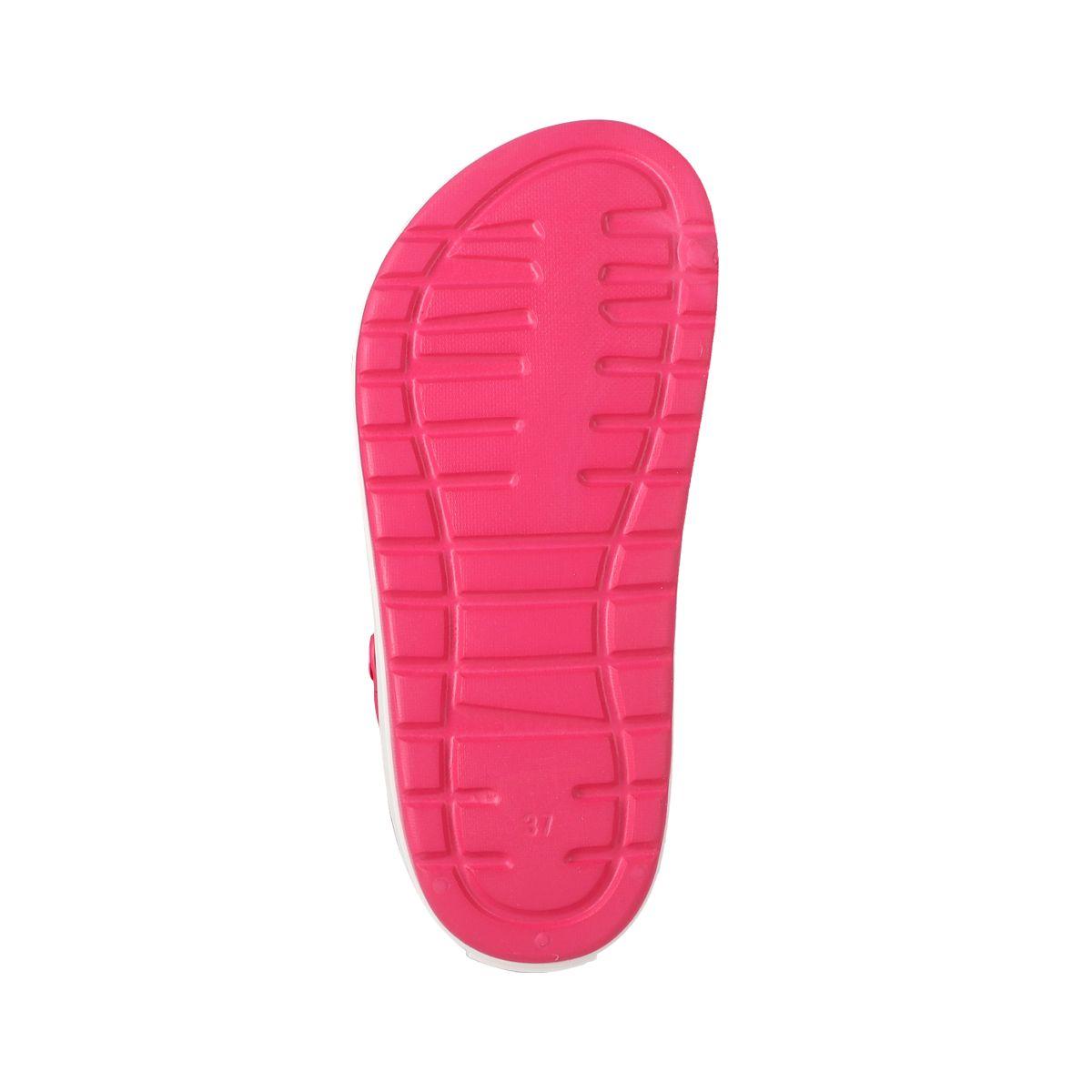 Zuecos Plataforma Mujer Bamers Airline High Fucsia-3