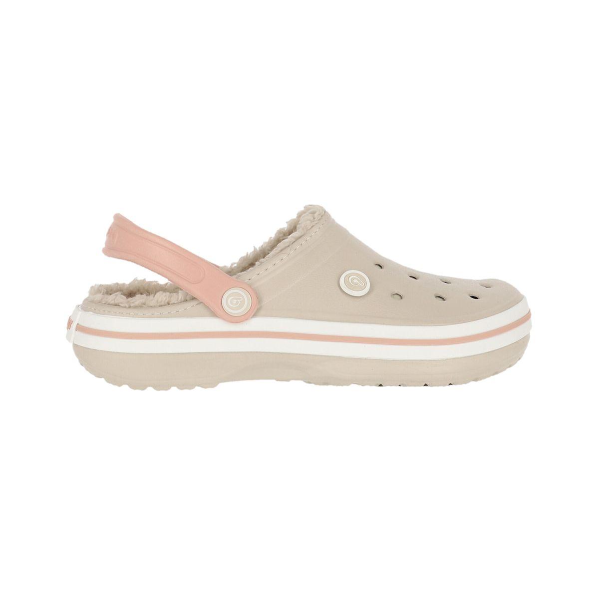Zueco Bamers Refugio Line Mujer Beige-0