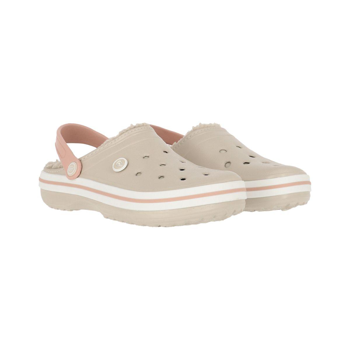 Zueco Bamers Refugio Line Mujer Beige-2