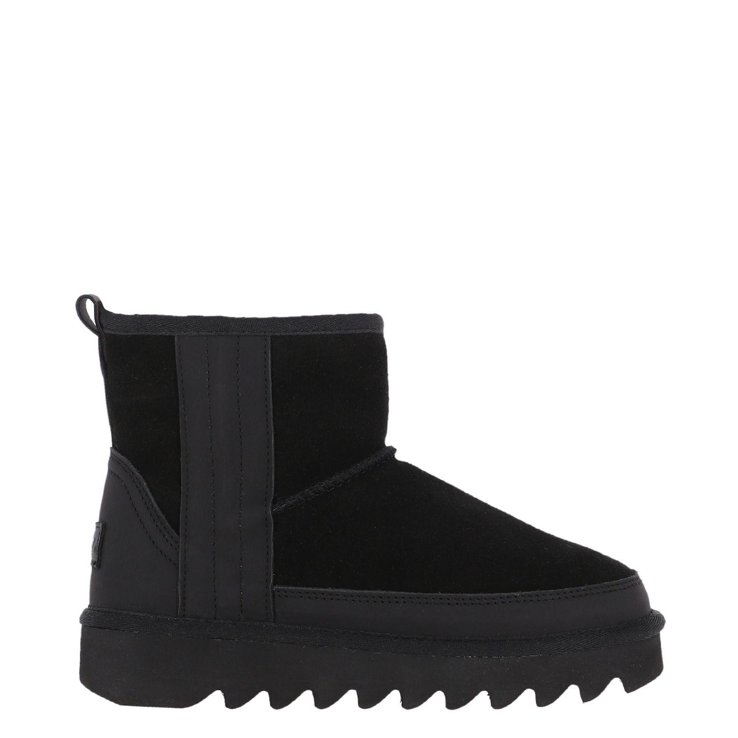 Bota Bamers Platform Boots Mujer Black-0