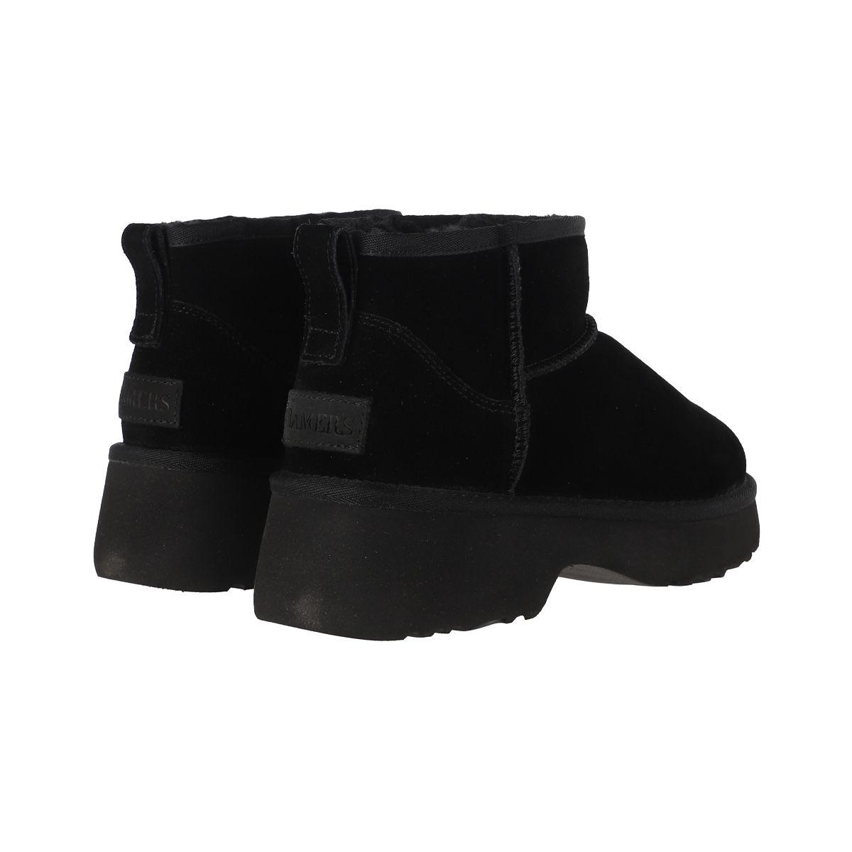 Botas Mujer Cuero Luisiana Negro Bamers-5