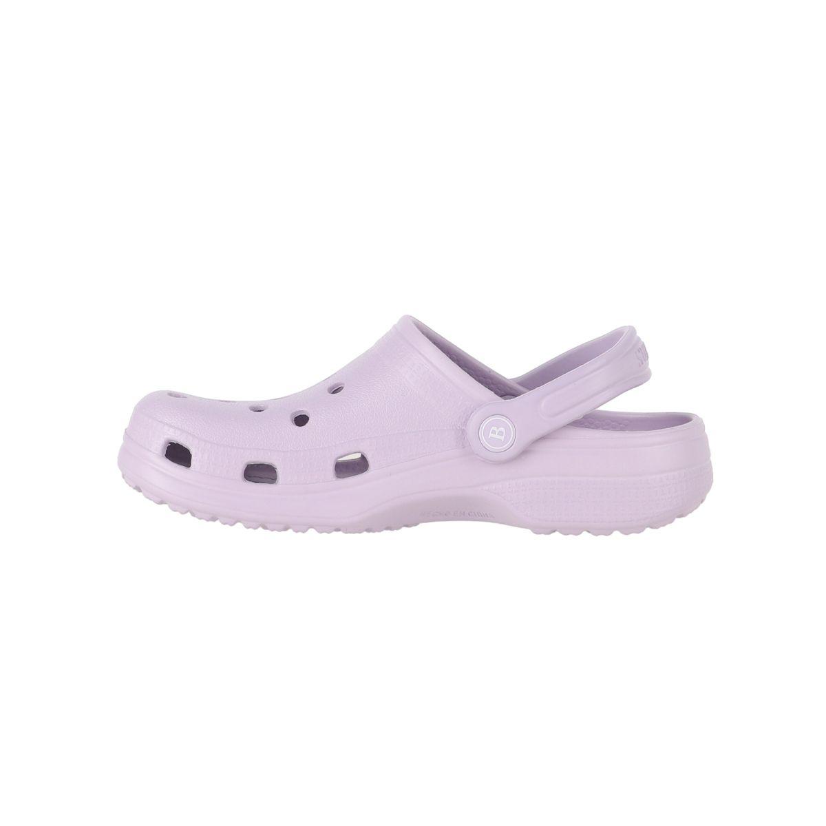 Zuecos Mujer Bamers Air Lila-1