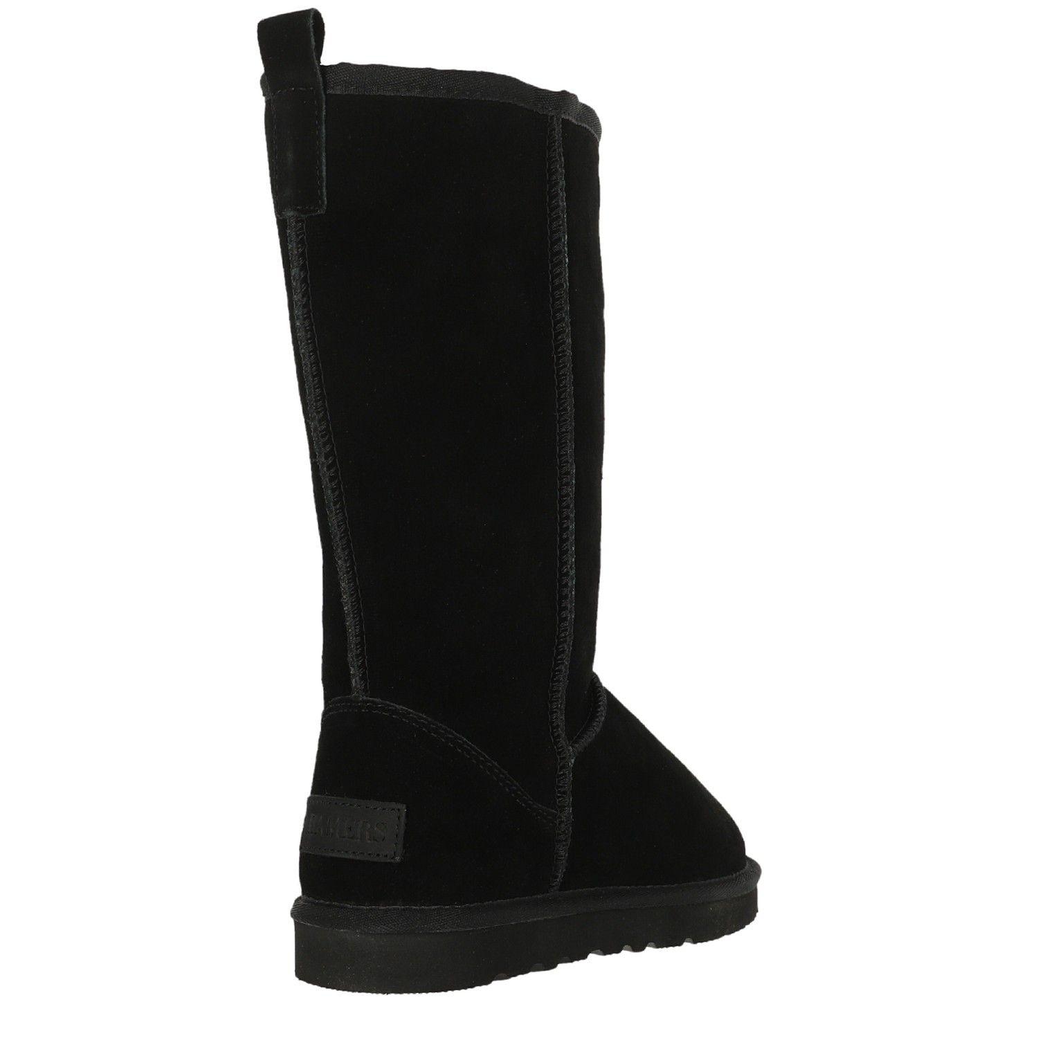 Bota Mujer  Bamers Blast High Leather  Negro-2
