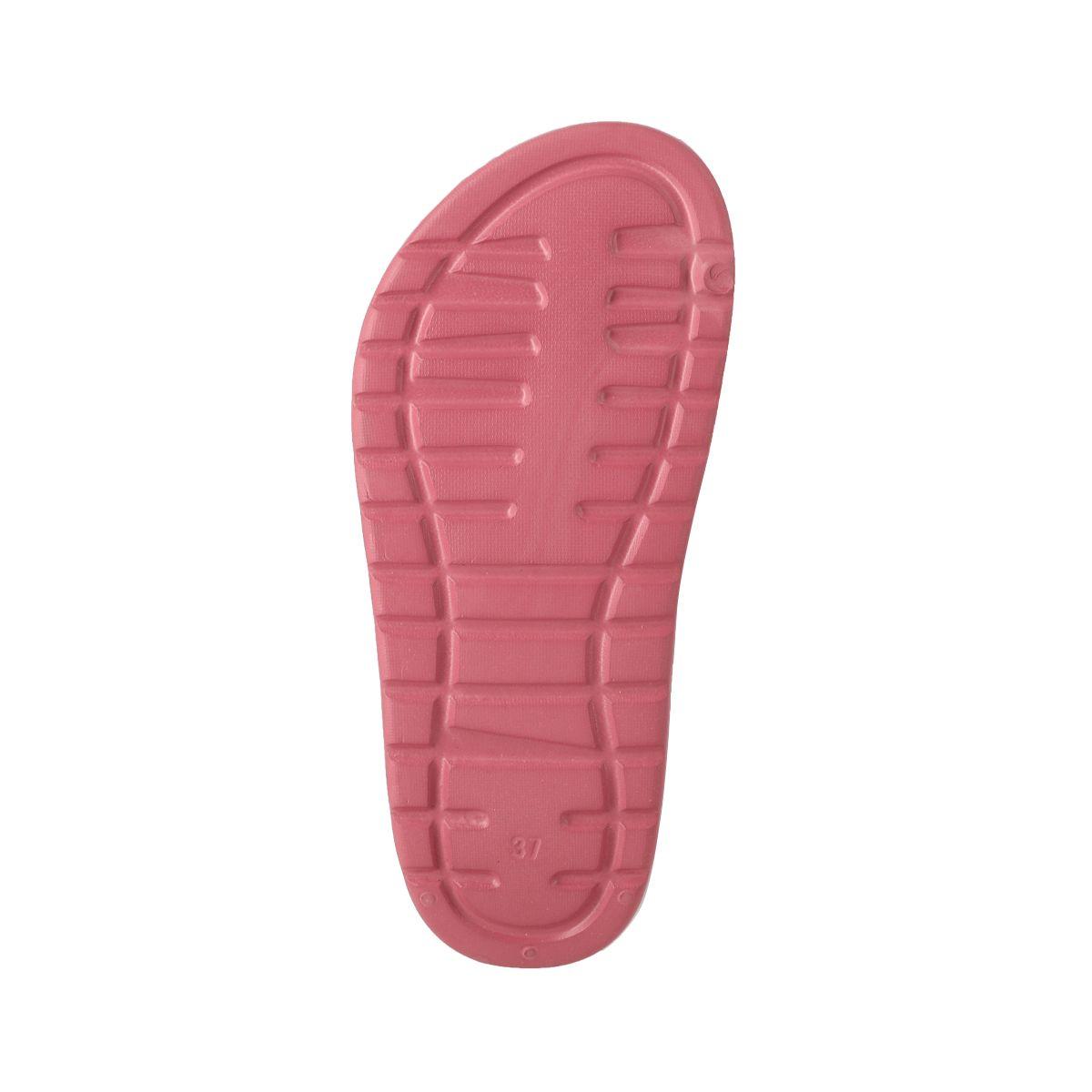 Zuecos Plataforma Mujer Bamers Airline Rosado-3