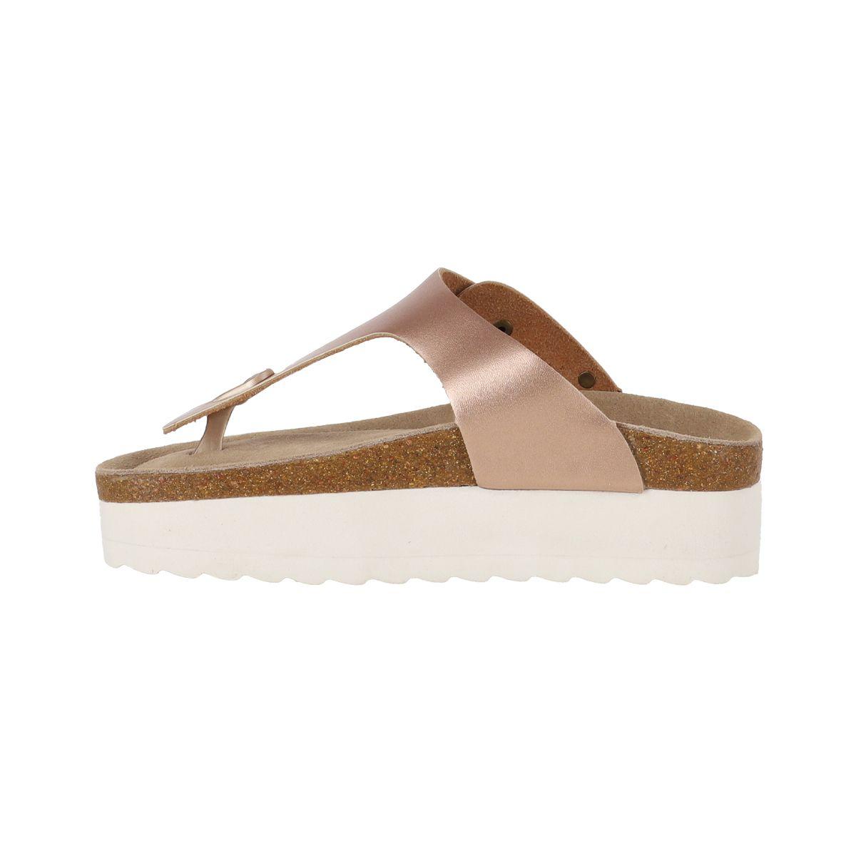Sandalias Mujer con Plataforma Kend Capri High Bamers Rosadas-1