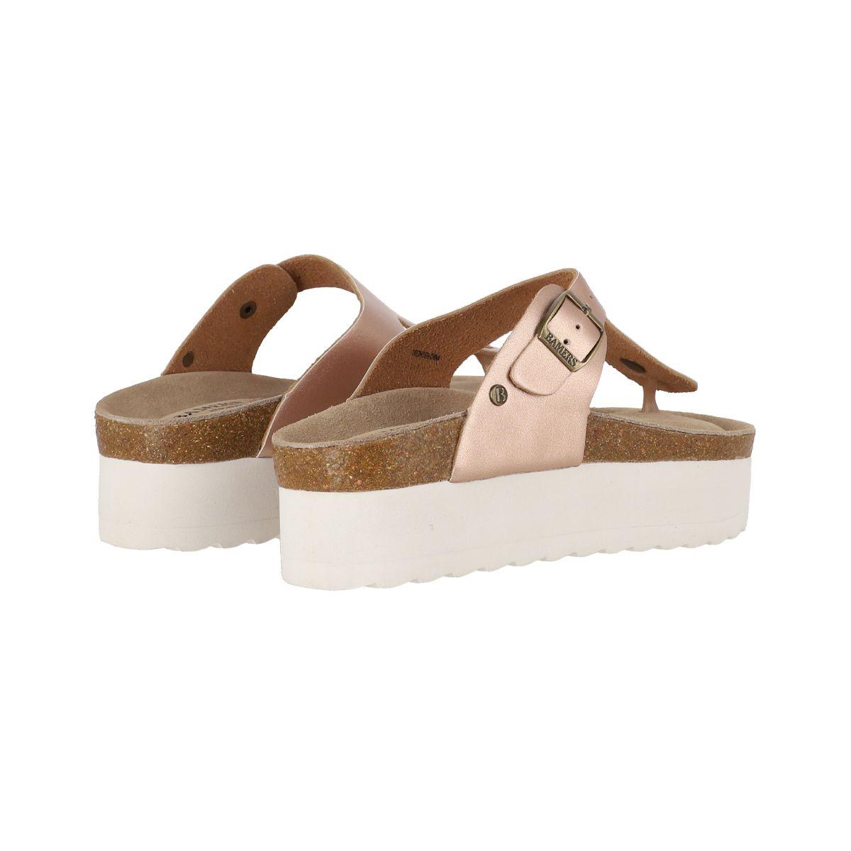 Sandalias Mujer con Plataforma Kend Capri High Bamers Rosadas-5