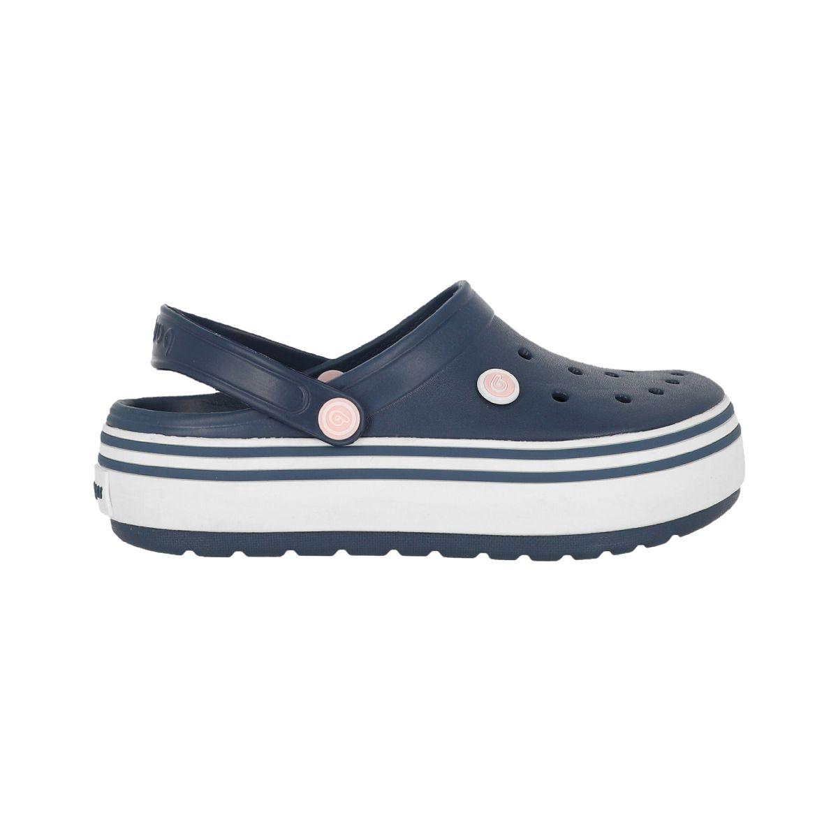 Zueco Bamers Airline High Mujer Azul Marino-0