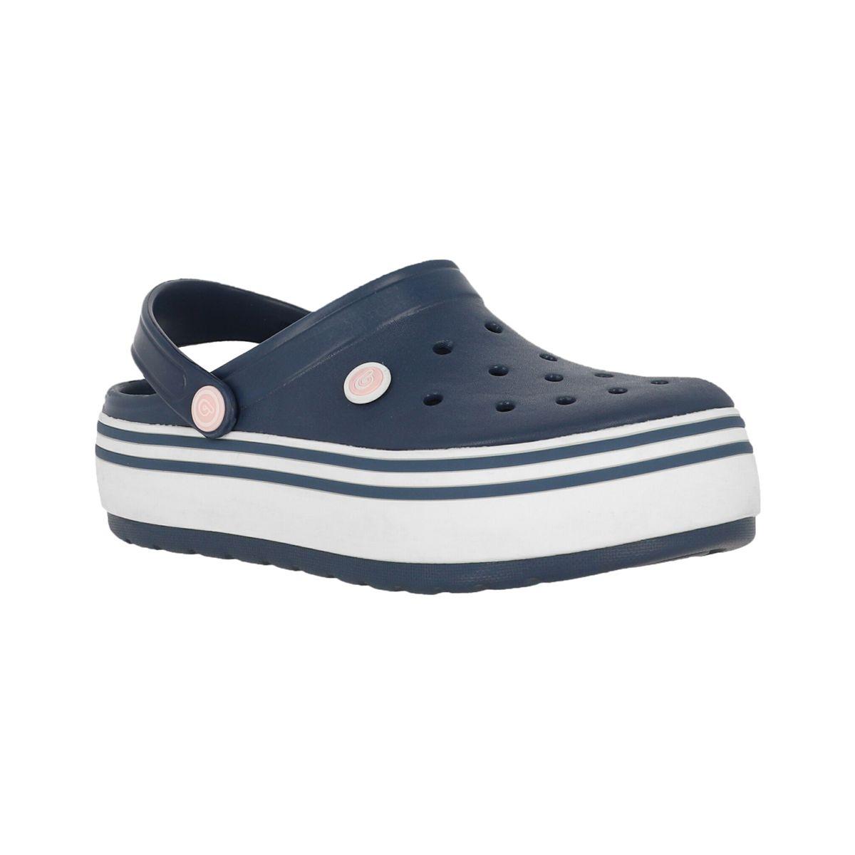 Zueco Bamers Airline High Mujer Azul Marino-1