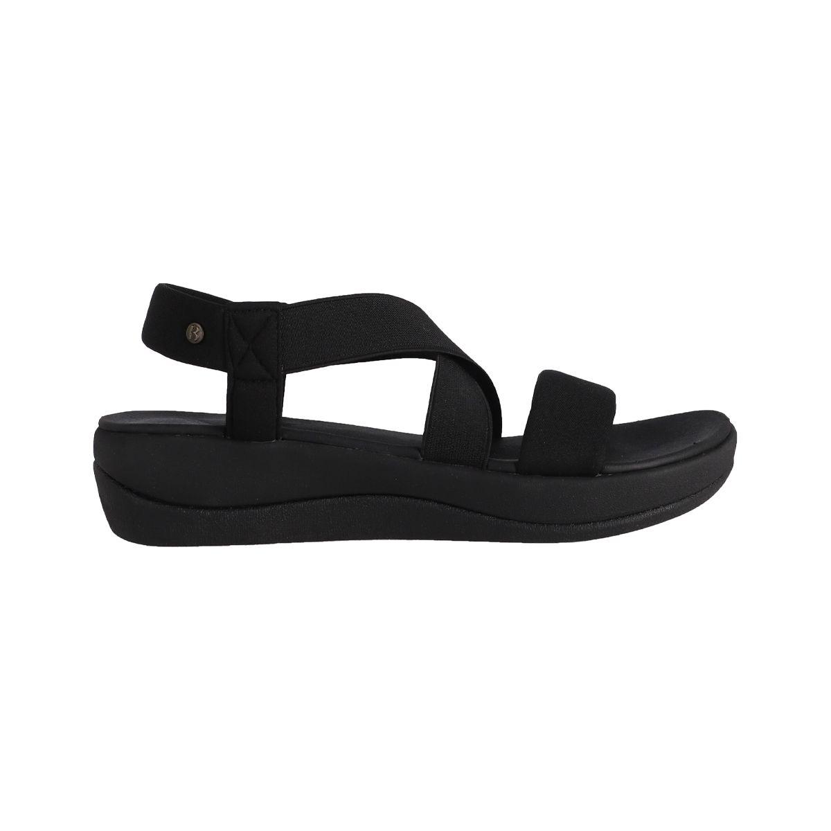 Sandalias Plataforma Mujer Bamers Capri Negro-0
