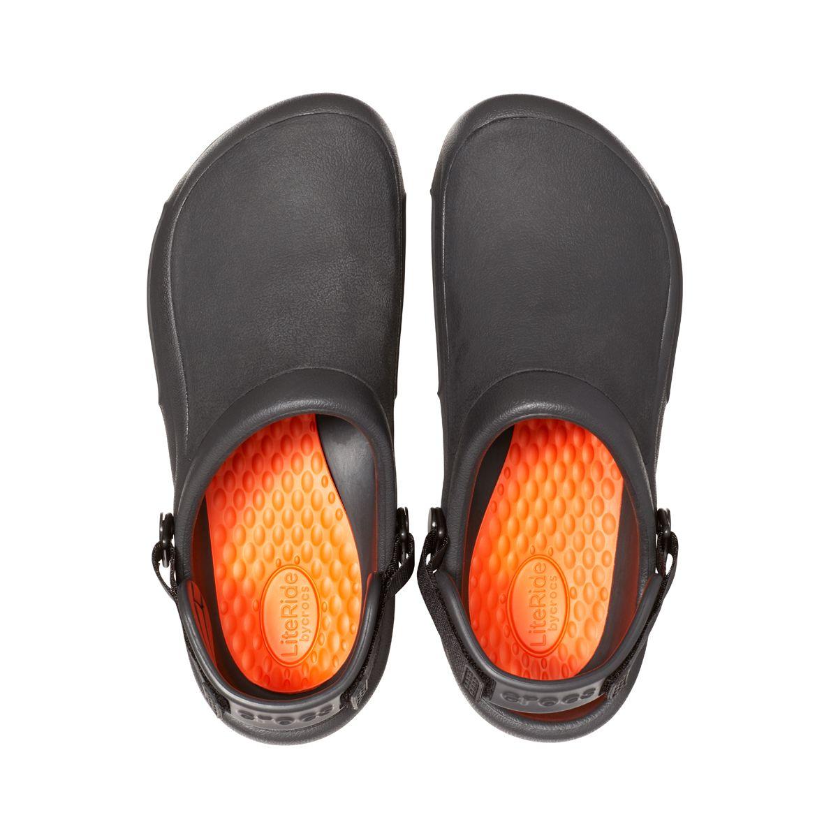 Zueco Crocs Bistro Pro LiteRide Unisex Black-4