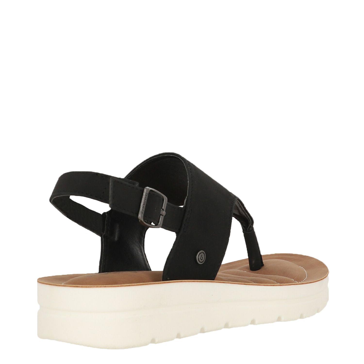 Sandalia Mujer  Bamers Amapola Negro-2