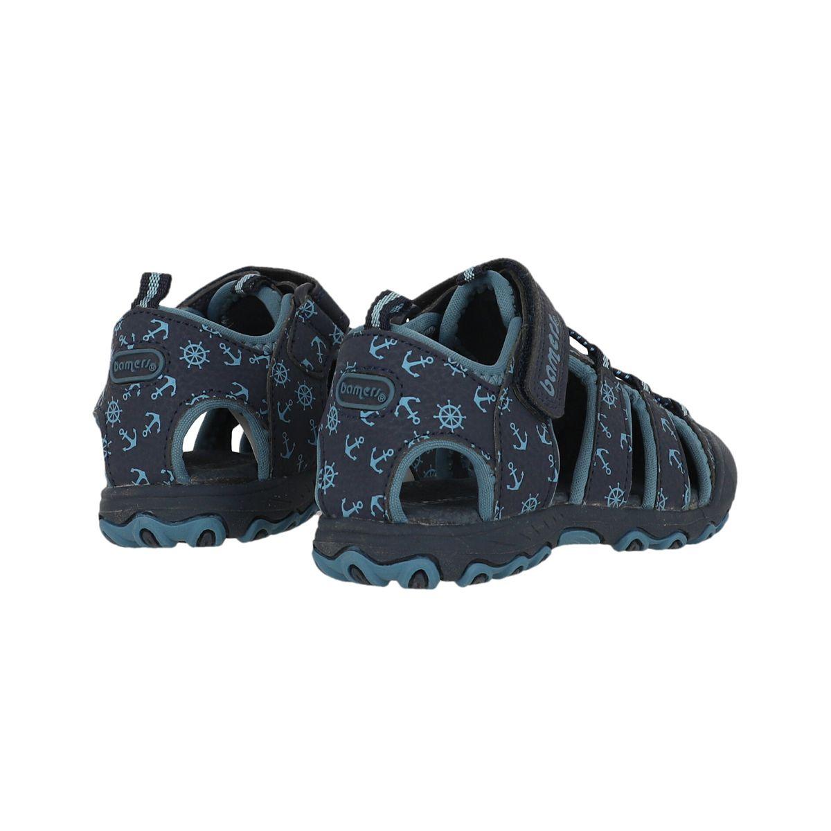 Sandalia Bamers Sportie I Junior Azul Marino-3