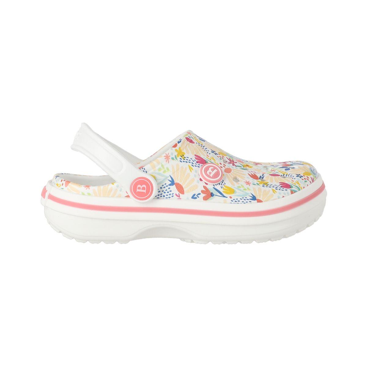 Zuecos Niñas Bamers Airline  Beige Print-0