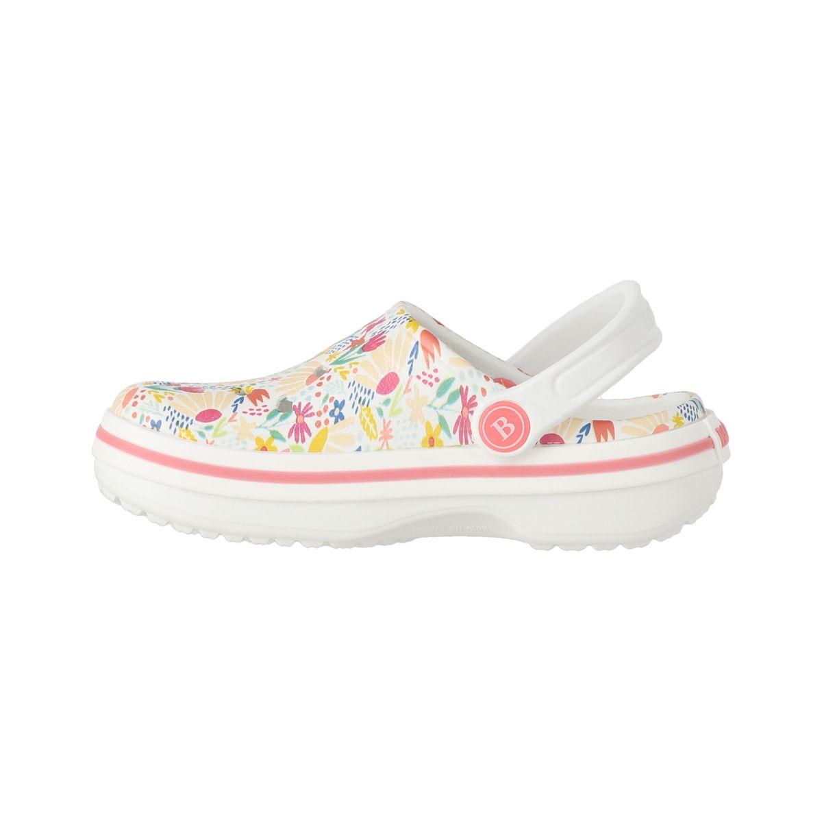 Zuecos Niñas Bamers Airline  Beige Print-1