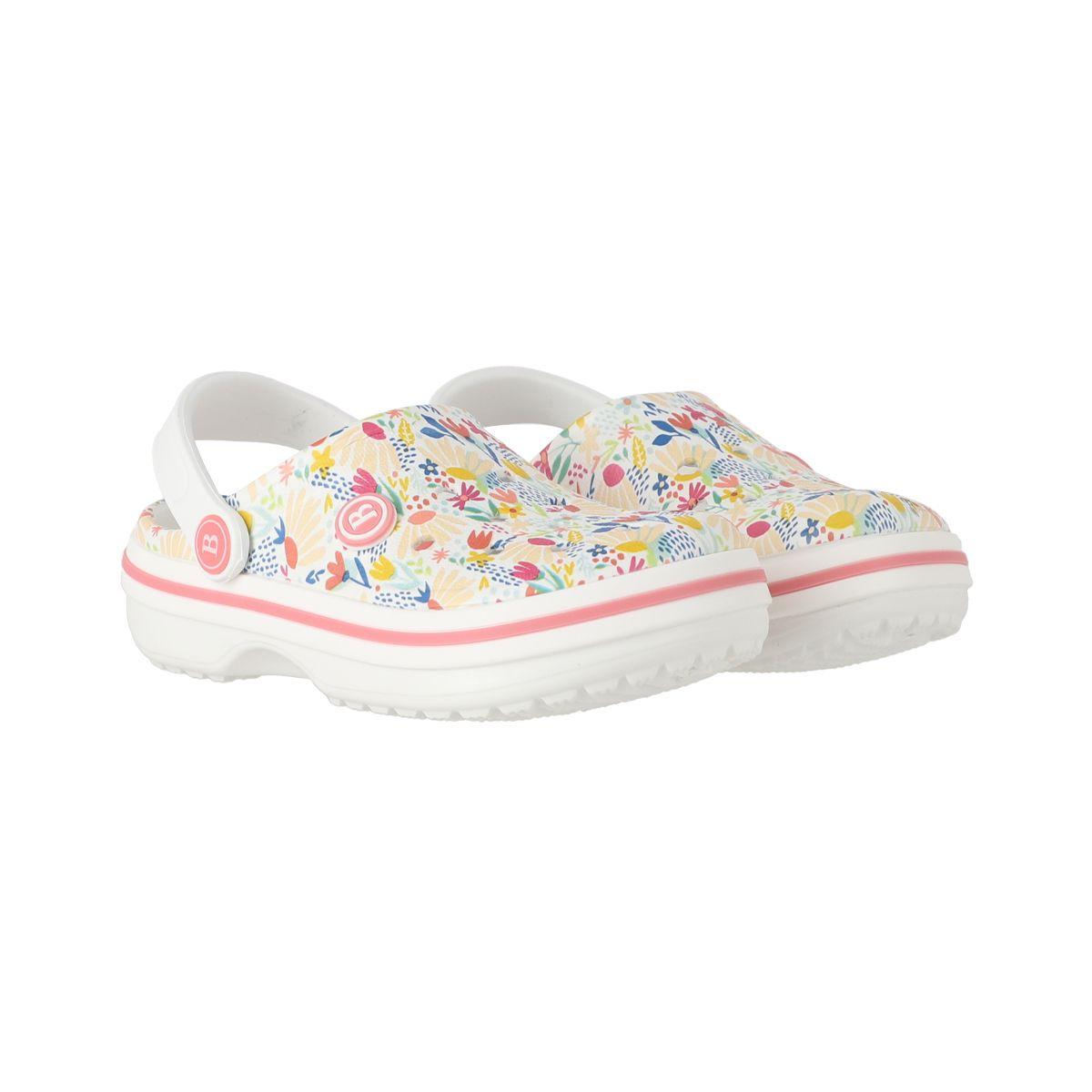 Zuecos Niñas Bamers Airline  Beige Print-4