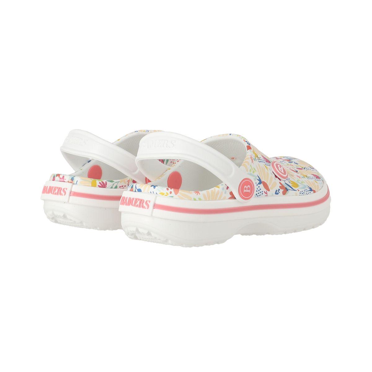 Zuecos Niñas Bamers Airline  Beige Print-5