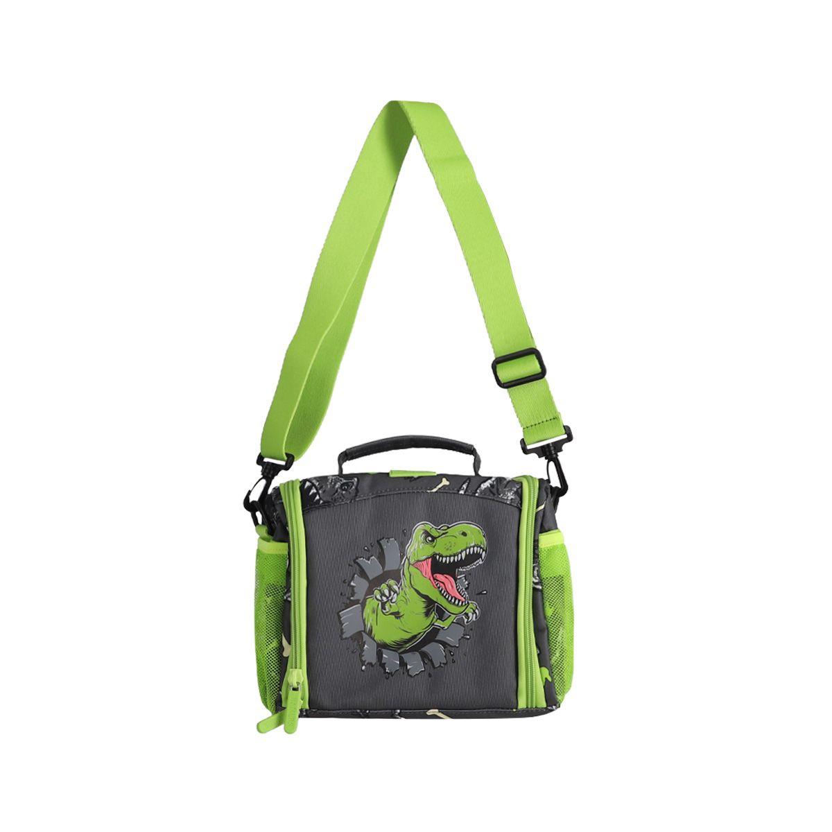 Lonchera  Bamers Dinosaurio Gris-1