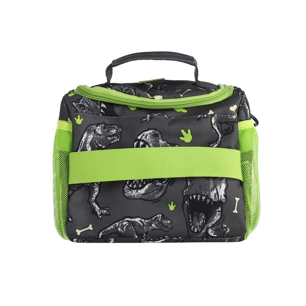 Lonchera  Bamers Dinosaurio Gris-3