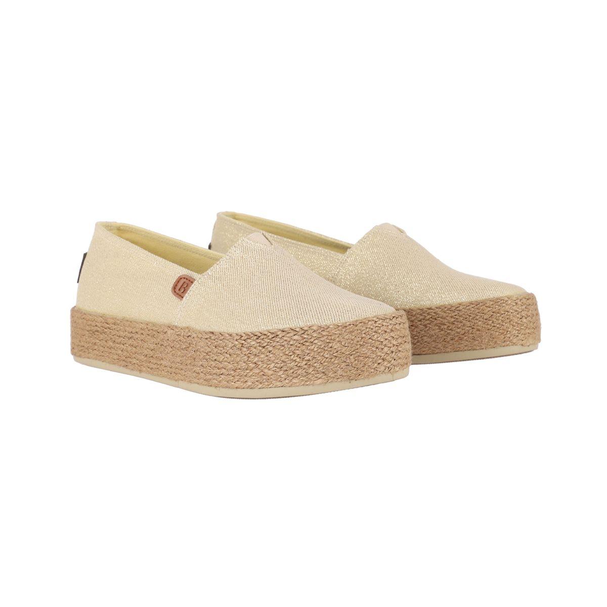 Alpargatas Mujer Dorada Bamers Sandy-4